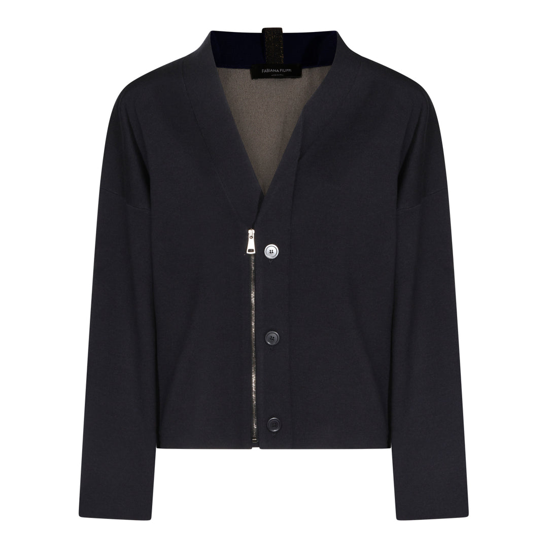 Fabiana Filippi Sweaters - Blue and green | 41b58ebc4f080e0ac4be1f3a71a8c31badc070ca