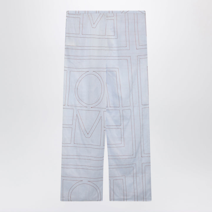 Toteme Pants - Light Blue | 08e8166d03d70f056e6400482cb6700fe9d0983e