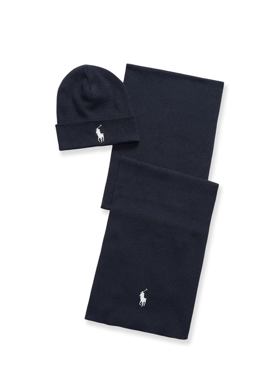 Cotton Hat And Scarf Set