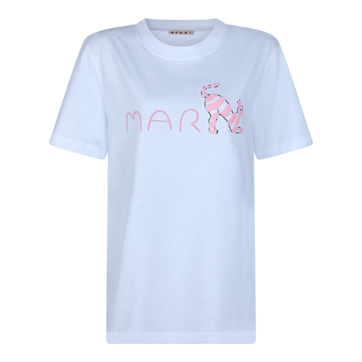 Marni T-shirts and Polos - Lily white | 8ca9d44702f9c4ab1a8b57fc460c22f5f3609bf9