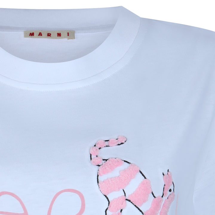 Marni T-shirts and Polos - Lily white | e9276c103a684d858b6ee6a9b8441040e78af620