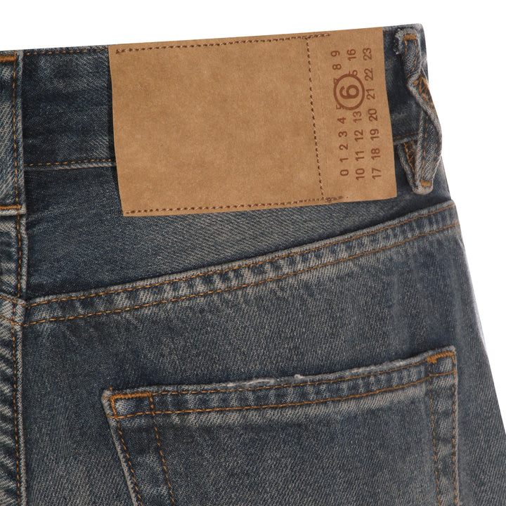 Mm6 Maison Margiela Jeans - GREY BLUE | 42eed00657d3cfbf56b4021ff2a94723adcb1963