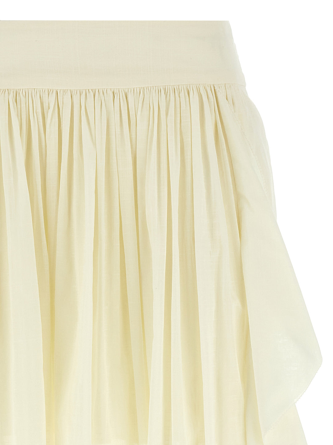 Zimmermann Acacia Ruffle Skirts - White | fffb4565dc36c5574ab098d043ee9633496067bd