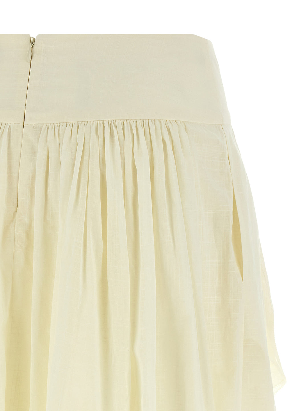 Zimmermann Acacia Ruffle Skirts - White | d37edab0c9e3369de96eb983d9b4e3721c635c31