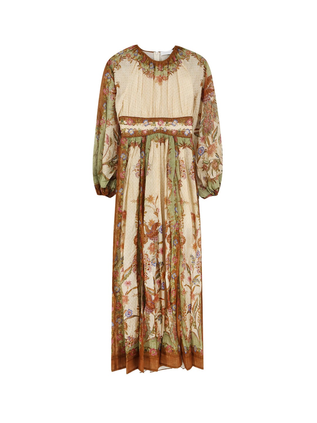 Zimmermann Dresses - Cream Khaki Floral | 9c67fbe057a4e644ced31ac82d10b84f5fed7a1b