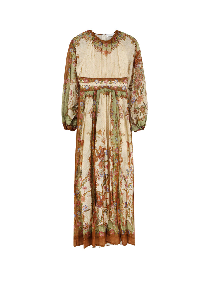 Zimmermann Dresses - Cream Khaki Floral | 9c67fbe057a4e644ced31ac82d10b84f5fed7a1b