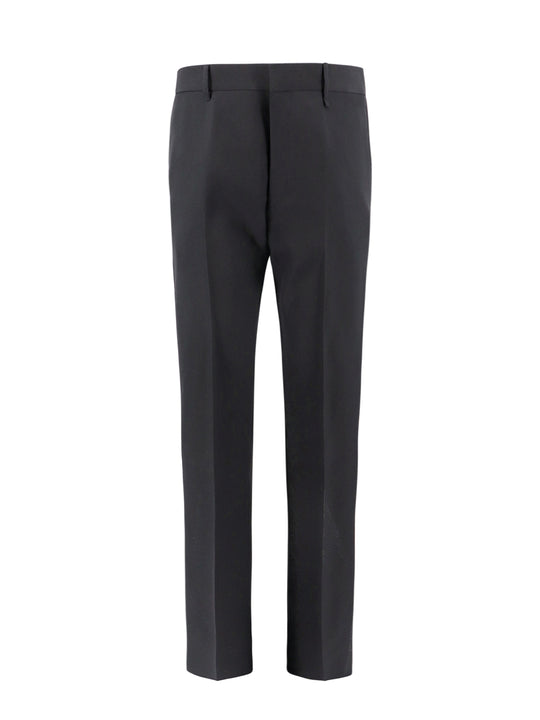 Wool Trouser With Logoed Bands On The Side
