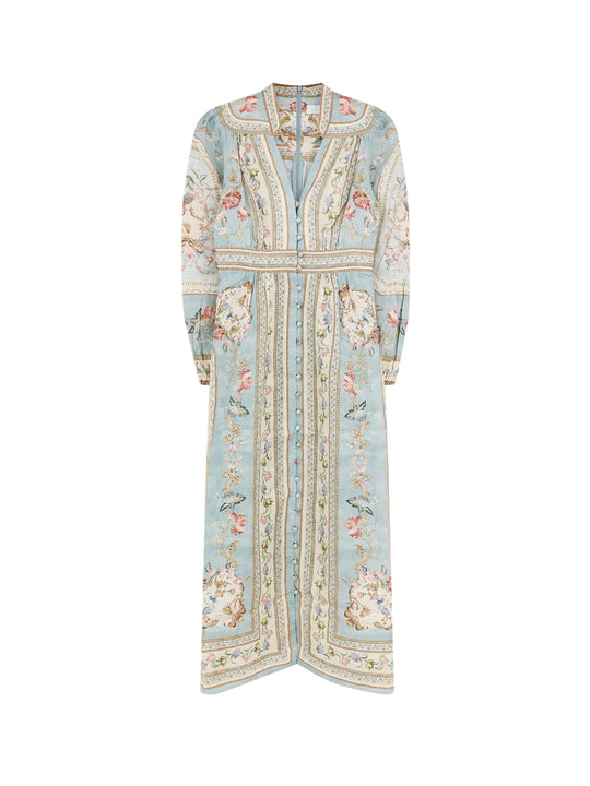 Roselight Linen Dress
