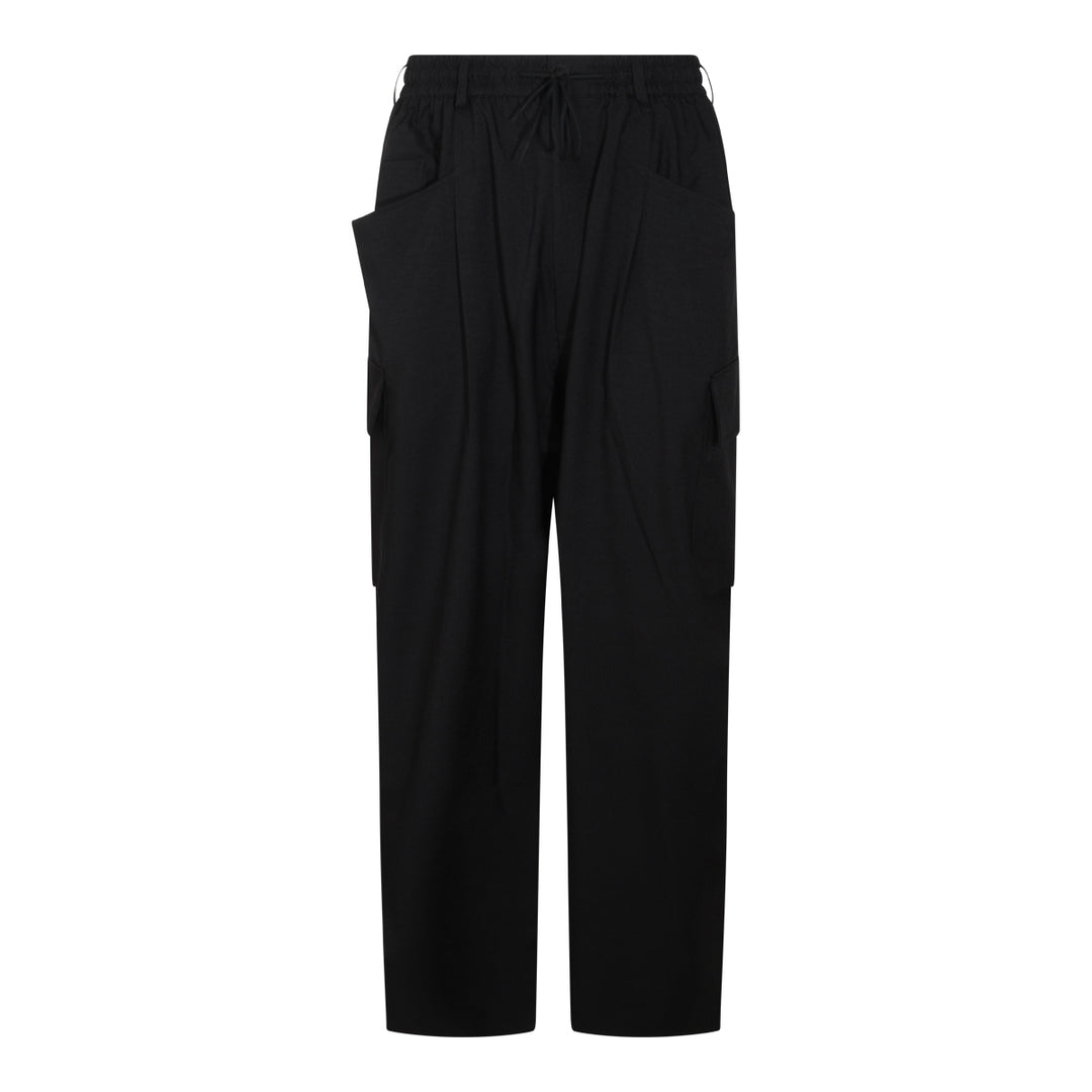 Y-3 Trousers - Blacks and greys | 4fc5760b0680ff68292a7ef281fb013e70419f6c