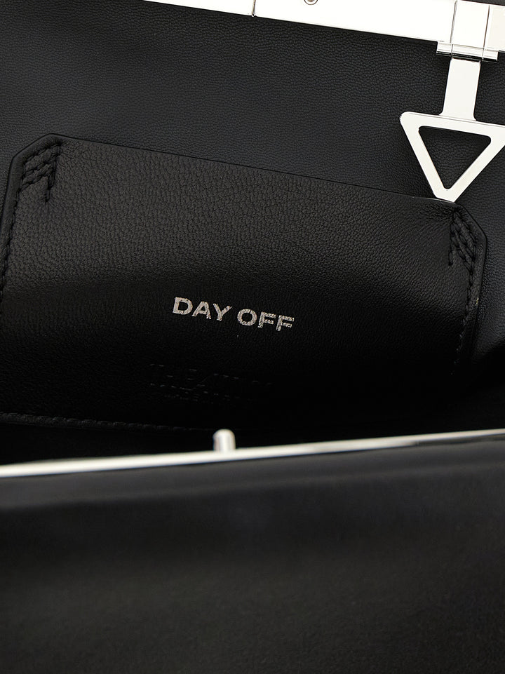 The Attico Day Off Shoulder Bags - Black | 030ccb09c62abd3c1e94af34c774882de44dd975