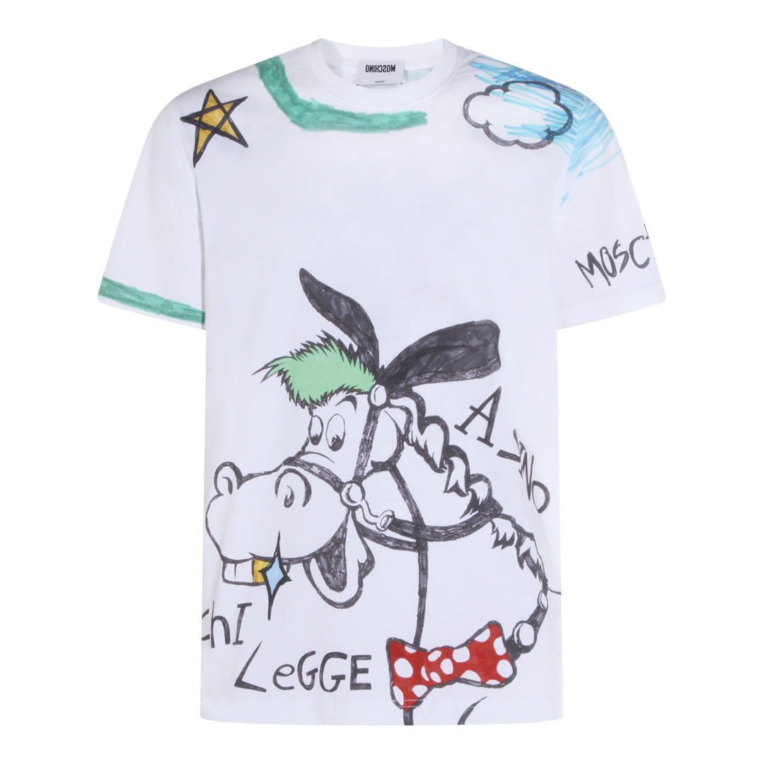 Moschino T-shirts and Polos - WHITE | e2a31b57660bd5a0432c16505c62784458a949ba