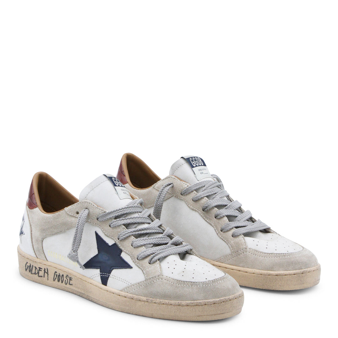 Golden Goose Sneakers - WHITE/BEIGE/INK BLUE/BROWN | 037ad1a6a46730faa57491fc693dff05bb93ff91