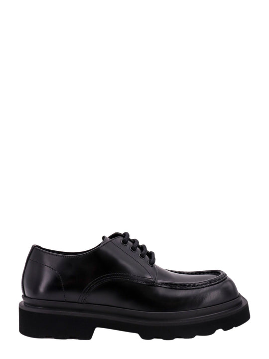 Leather Lace-Up Shoe