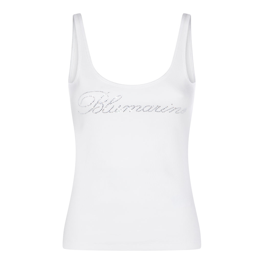 Blumarine Top - NATURAL WHITE | 1c2c935b2b3d1532203e4fce265dd2b152667f06