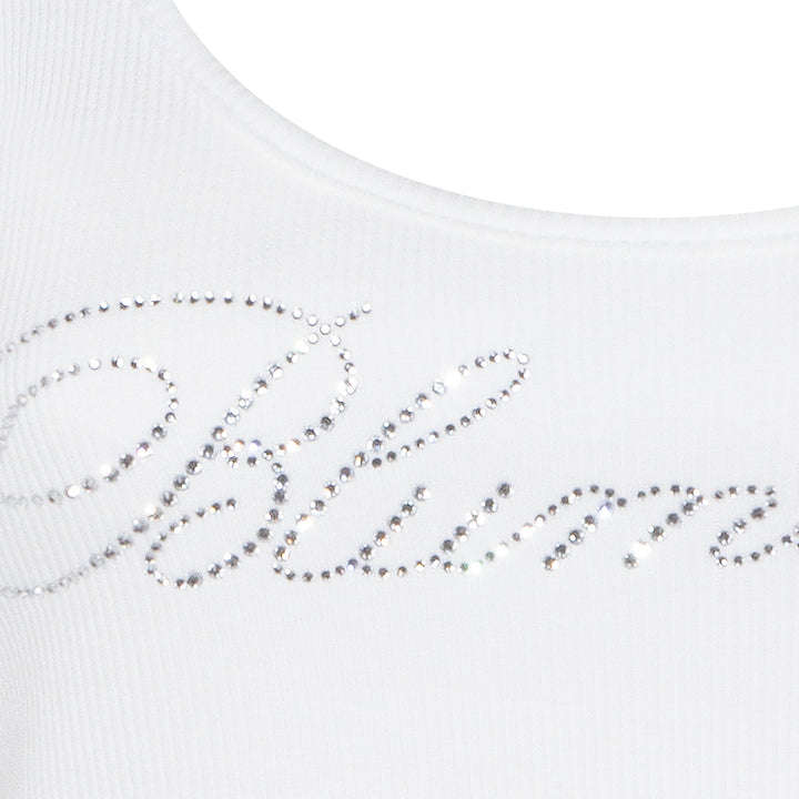 Blumarine Top - NATURAL WHITE | 26f2943e16600224fc53dffbce9548a17b404ea7