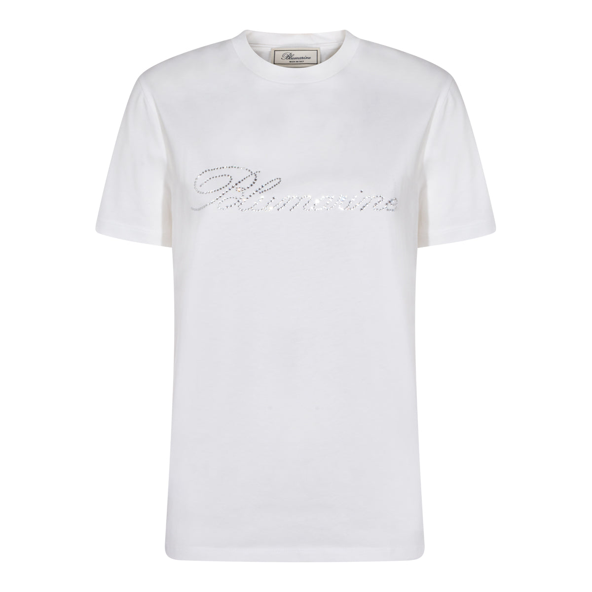 Blumarine T-shirts and Polos - NATURAL WHITE/CRYSTA | d7353cf5c7bc0da44cd4a421305d79fa2dc7c88d