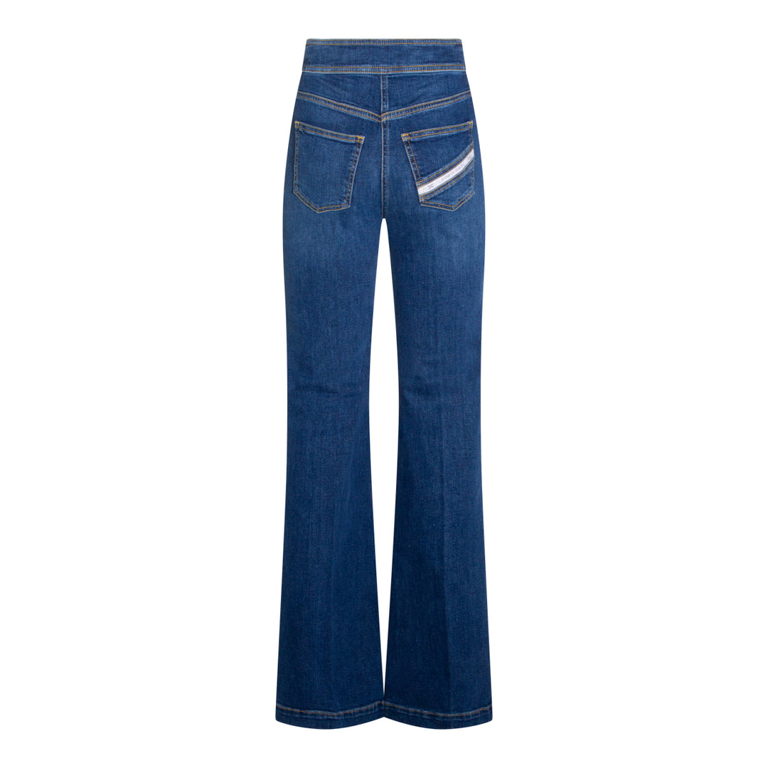 Elisabetta Franchi Jeans - Blue and green | 667226474c7dd068b01944f4ba086d893c52ff0c