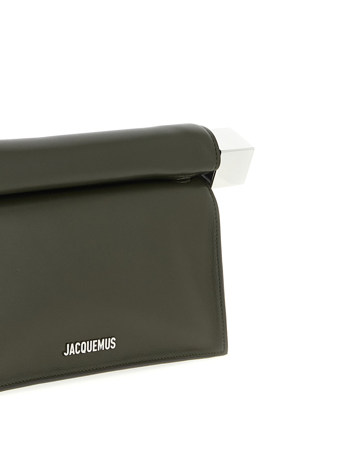 Jacquemus La Pochette Rond Carré Clutch - Green | 3014b369af510b642c9f193d6db377d79c834283