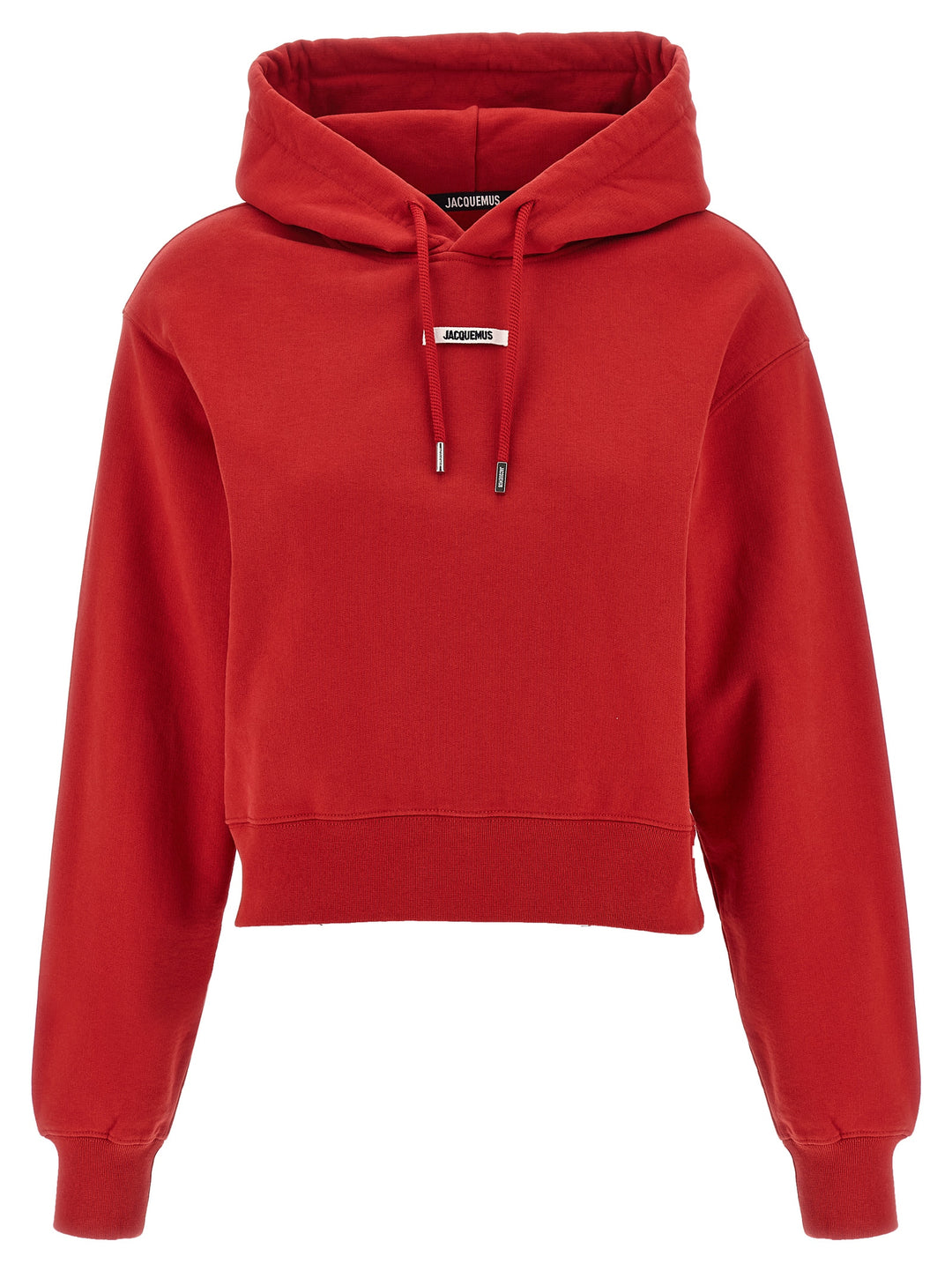 Jacquemus Le Hoodie Gros-Grain Sweatshirt - Red | 07fcf424b6b481c794655d4d6c48ca0166a32c21