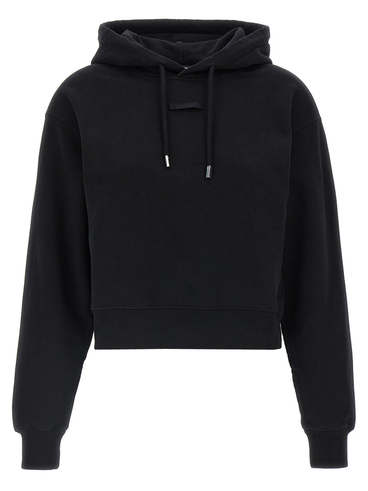 Jacquemus Le Hoodie Gros-Grain Sweatshirt - Black | 20af4ed9fe4dbf8e526e528f0d0009e149b99607
