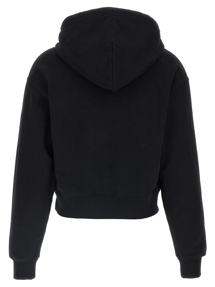 Jacquemus Le Hoodie Gros-Grain Sweatshirt - Black | 48bf40da18a02f3634357004b7a5e2ff50d66457