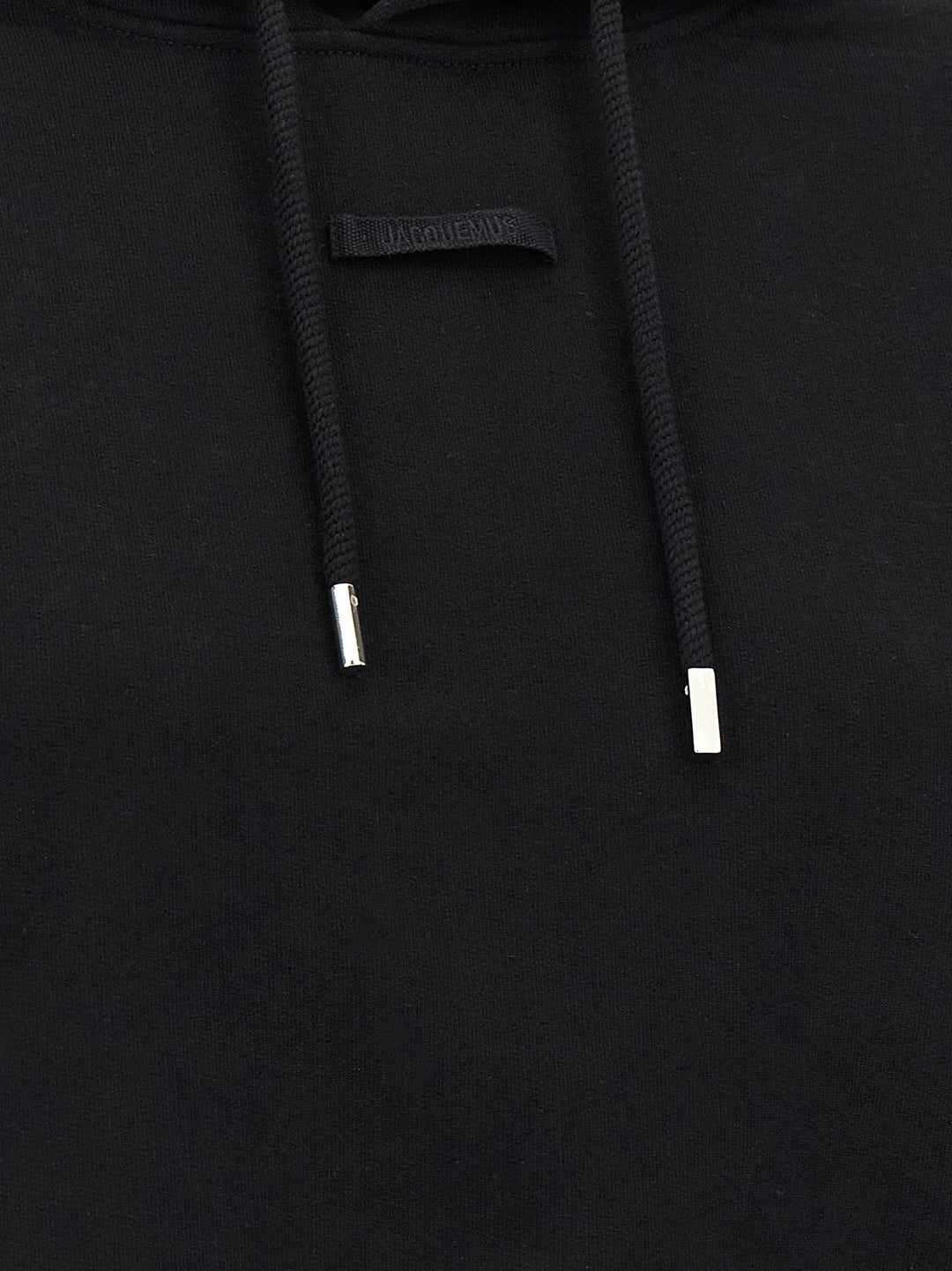 Jacquemus Le Hoodie Gros-Grain Sweatshirt - Black | 8b0c92d1ca7e54cf2bd49f1ebb1693bbc3380e78