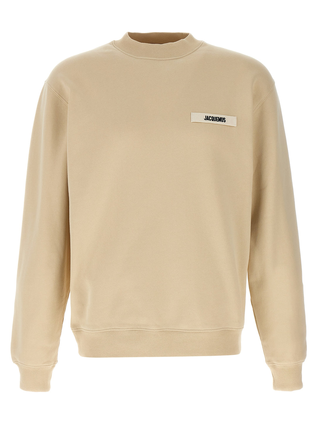 Jacquemus Le  Gros Grain Sweatshirt - Beige | cbf33af541f6ad67bd0825df39ca810ad76f4de7