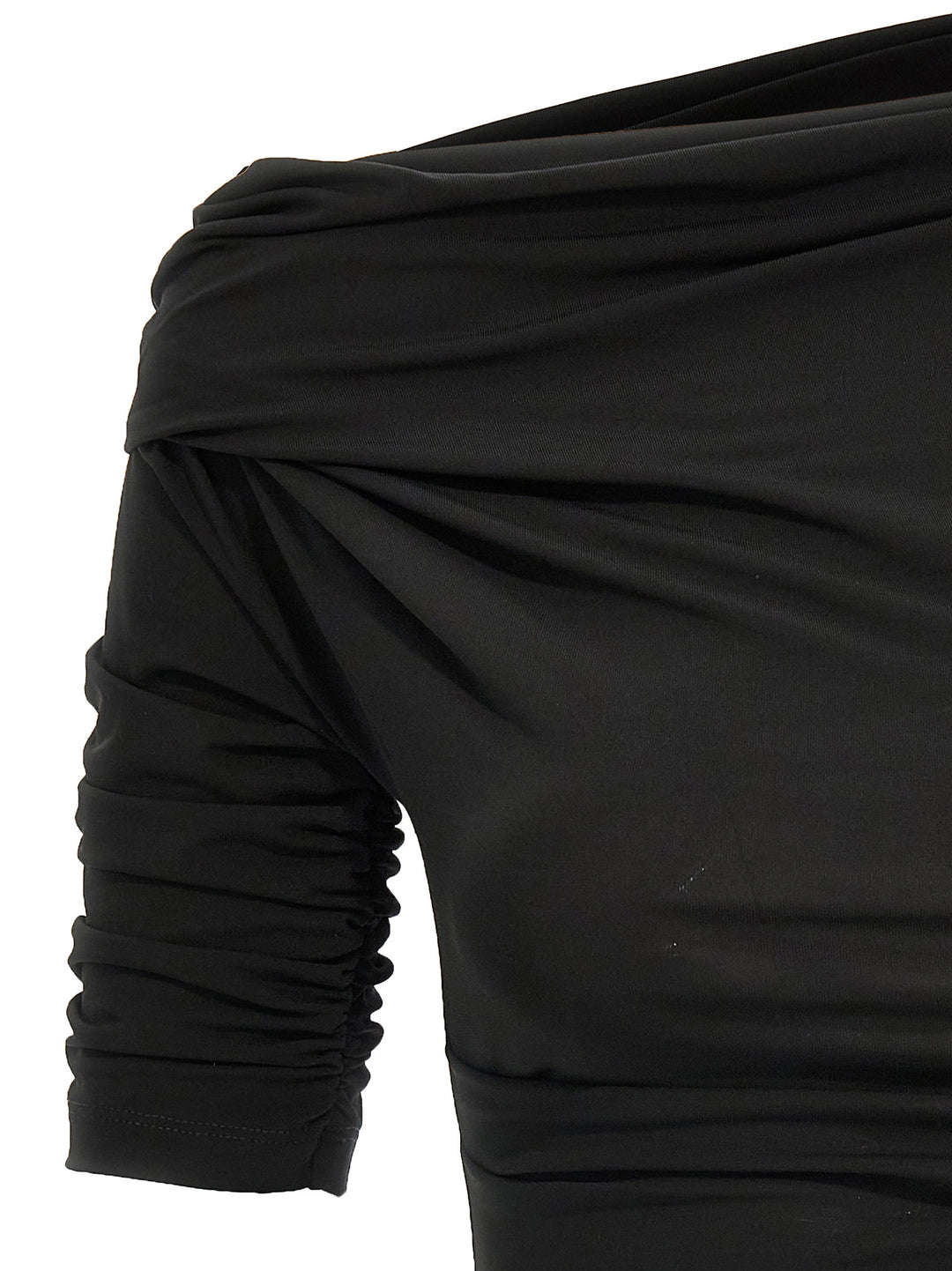 Jacquemus Le Haut Drapeado Tops - Black | c872aad4bbe31625bc94fff423019ff4e5f510cd