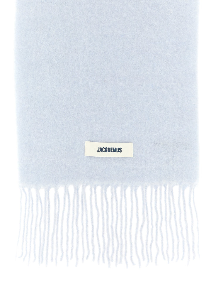 Jacquemus L Scarves and Foulards - Light Blue | b1dfb25d490237bef15f318bcb254d5b2b2f6eef