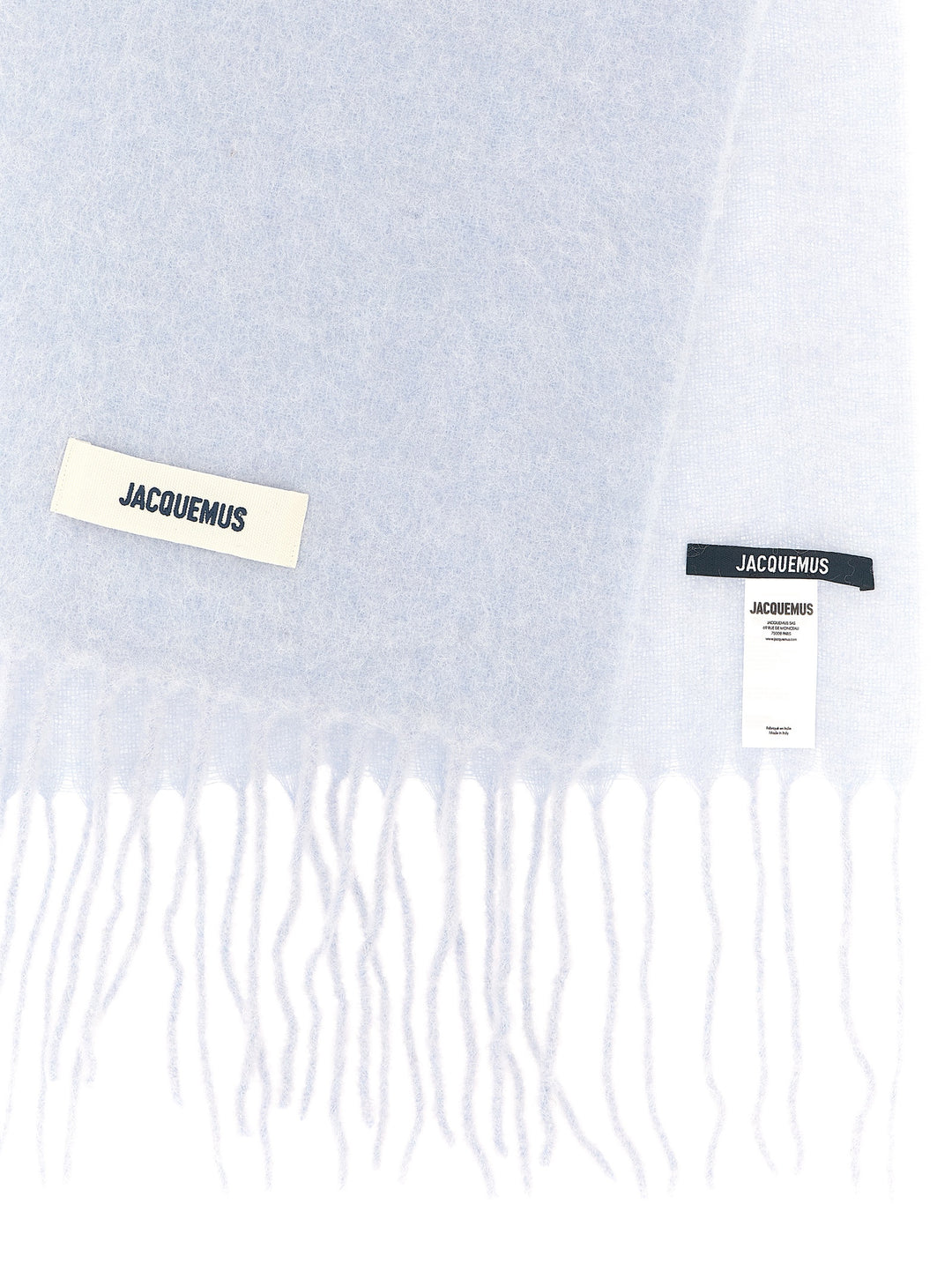 Jacquemus L Scarves and Foulards - Light Blue | f806010055205ab3ebedc6309684b152be2d3364