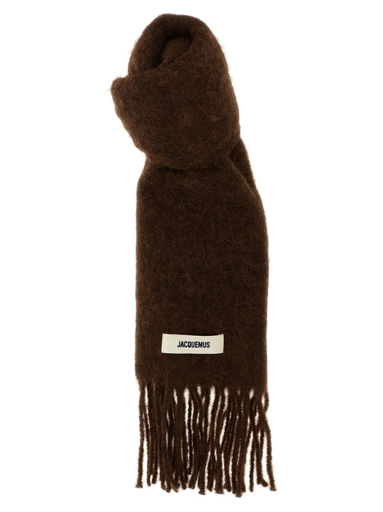 L Scarves And Foulards Brown