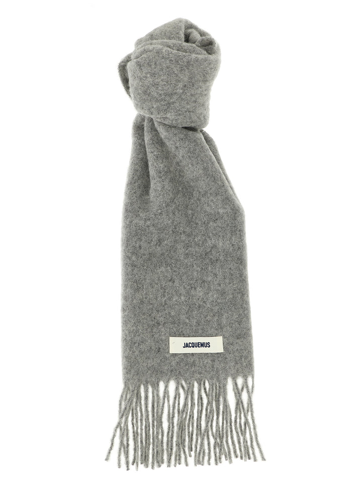 Jacquemus L Scarves and Foulards - Gray | f7e5ae1ff8de94ec98831add3028f4877b8cba06