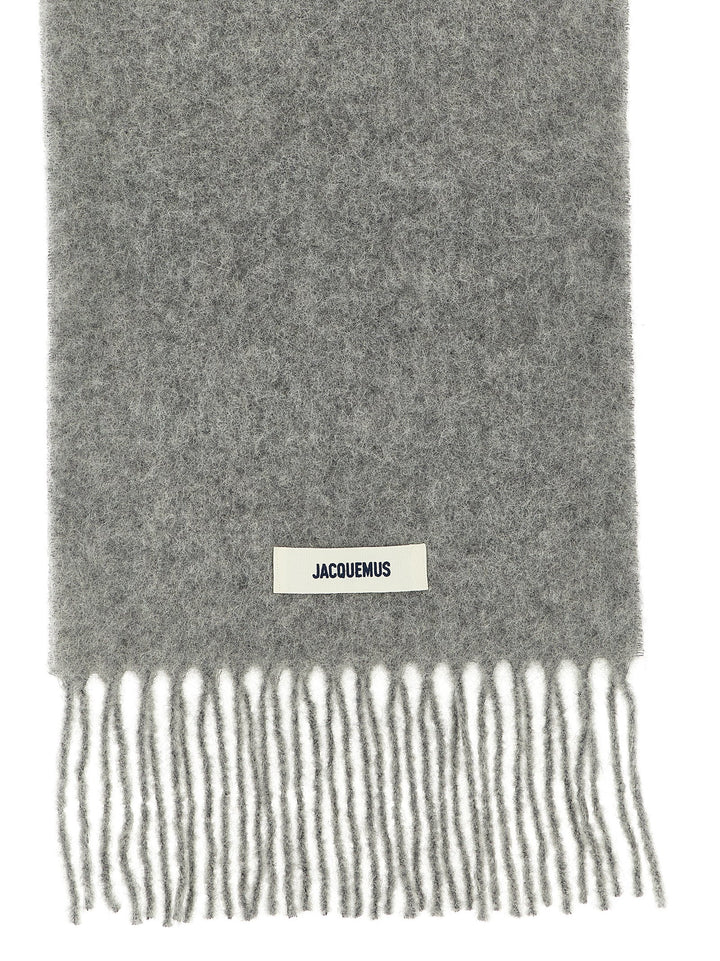 Jacquemus L Scarves and Foulards - Gray | b37dbaa497dc81c3323f4c6b0849d6480d84eda2