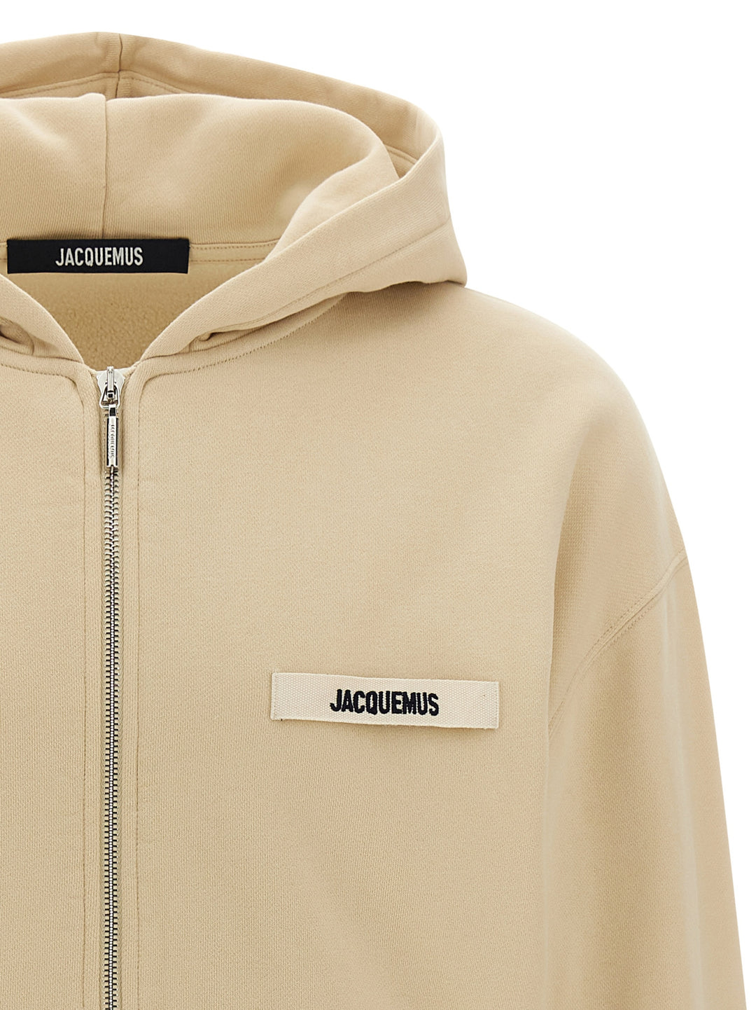 Jacquemus Le Hoodie Grip Gros Grain Sweatshirt - Beige | 37f0389bc203a0281db8e91b2db7e23bc9710d17