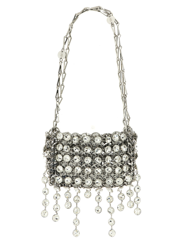 Paco Rabanne 1969 Strass Nano Shoulder Bags - Silver | 84f6857254b82865e04b7e0867b3ff87bdbae91e