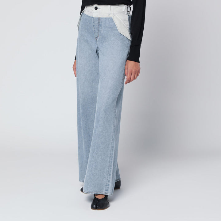 Sacai Pants - Blue | 1bfab4a3ffe88bca9bbbd727c9290f19a69a0858