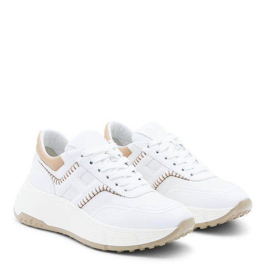 Sneakers Bianco/Deserto