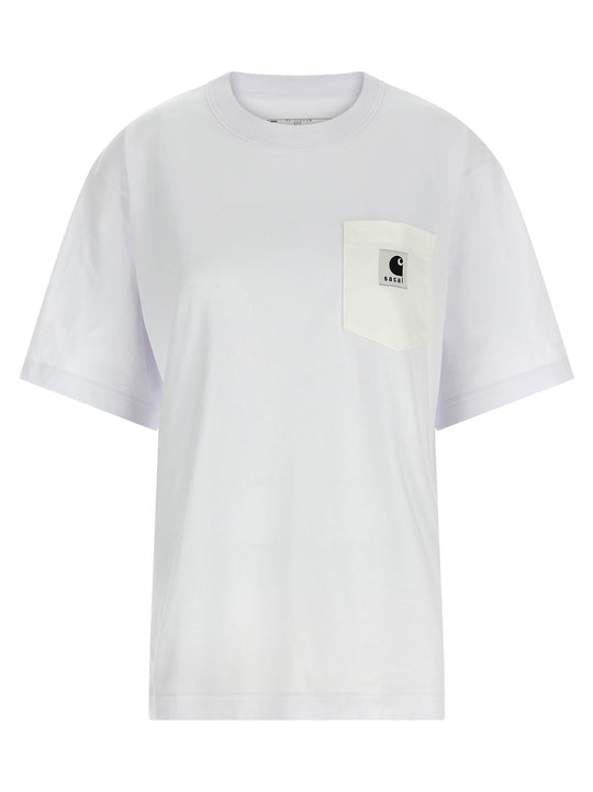 Capsule Sacai X Carhartt Wip T-Shirt White