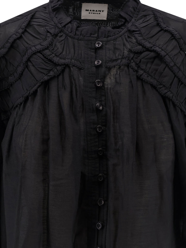 Marant Etoile Shirts - BLACK | 253d623f111f7793c1746193e499c32e4ece2fff