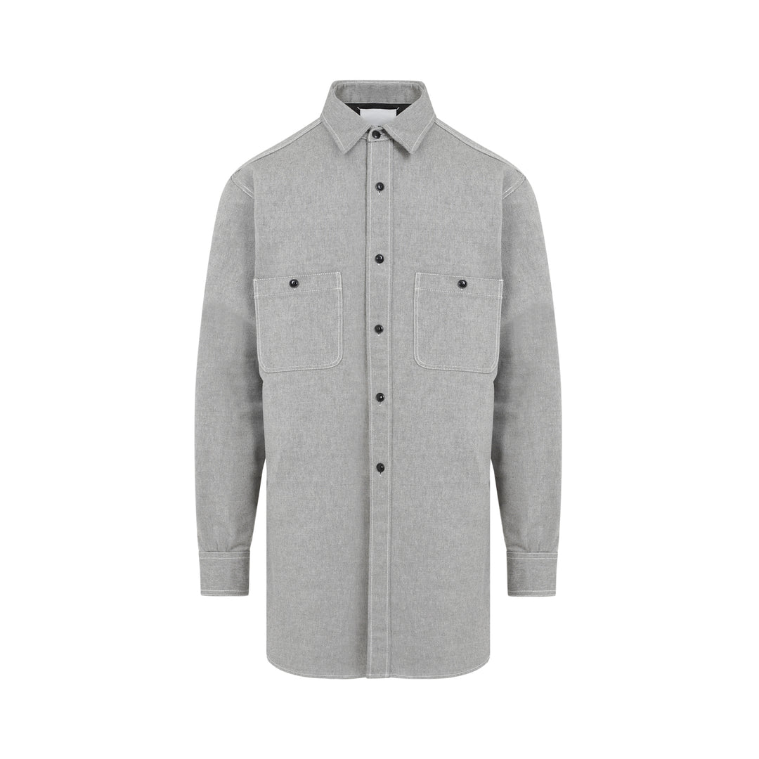 Maison Margiela Shirts - Grey | 83548808cf89b6f06a0f36ebb8db10b87917f8b1