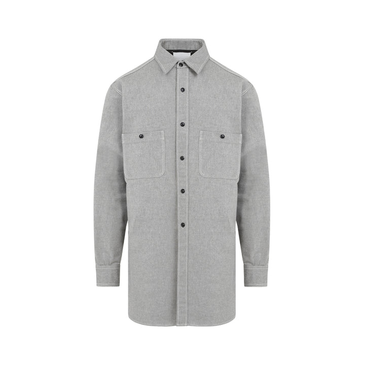 Maison Margiela Shirts - Grey | 83548808cf89b6f06a0f36ebb8db10b87917f8b1