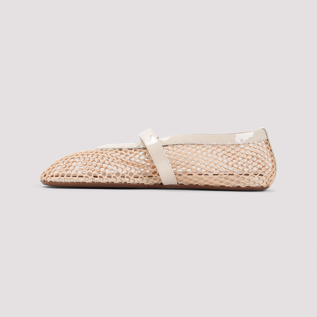 AlaÏA Ballerinas - Nude & Neutrals | 1df66b0ccaa3c4ebc4801d04bc852668c19140bf