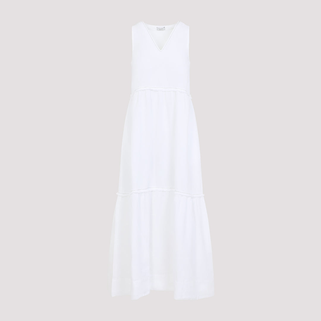 Peserico Long dresses - White | 7535d583f0f8f434fb49ee1f82fcae8dc652f332
