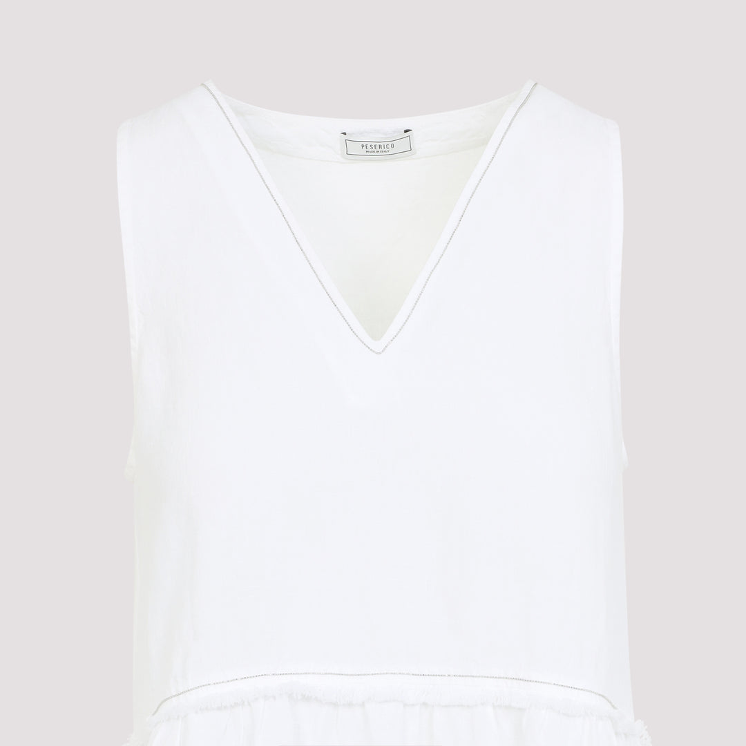 Peserico Long dresses - White | b0ef52951bd721fc3ebe926f33b06f69657d9a2d