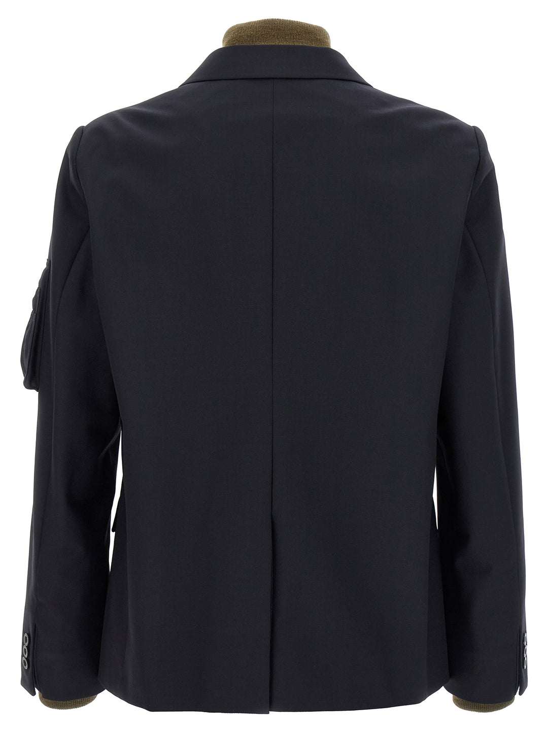 Sacai Bomber Insert Blazer - Blue | 3a501e3afdea474d180cff083ecd92d72638d39f