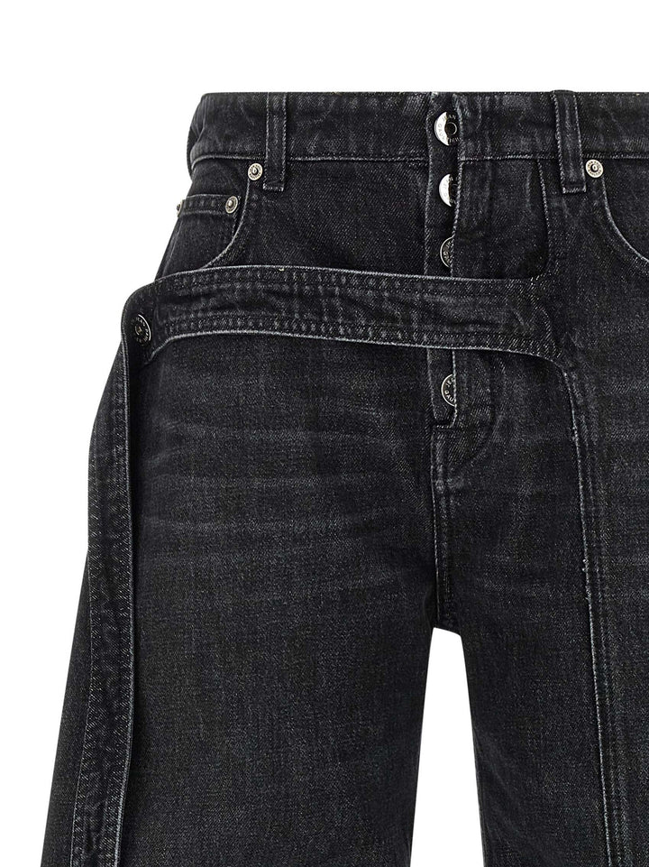 Jean Paul Gaultier Low Waist Jeans - Black | dc227c6ff4bddb0781aab9b3b1f275553d8db2c4