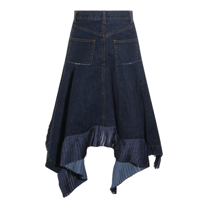 Sacai Skirts - Blue and green | 4132f5f47ea76420cbcd471cacbe69aebec4b1cd