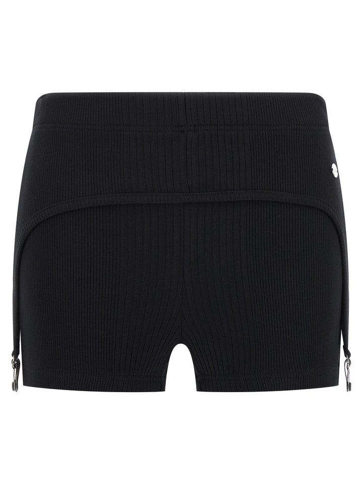 Jean Paul Gaultier The Black Garter Bermuda and Short - Black | c14561a89de95e9f6671182665052d2bd4e21b53