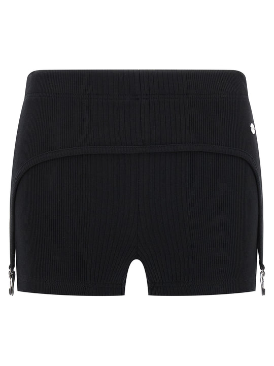 The Black Garter Bermuda And Short Black