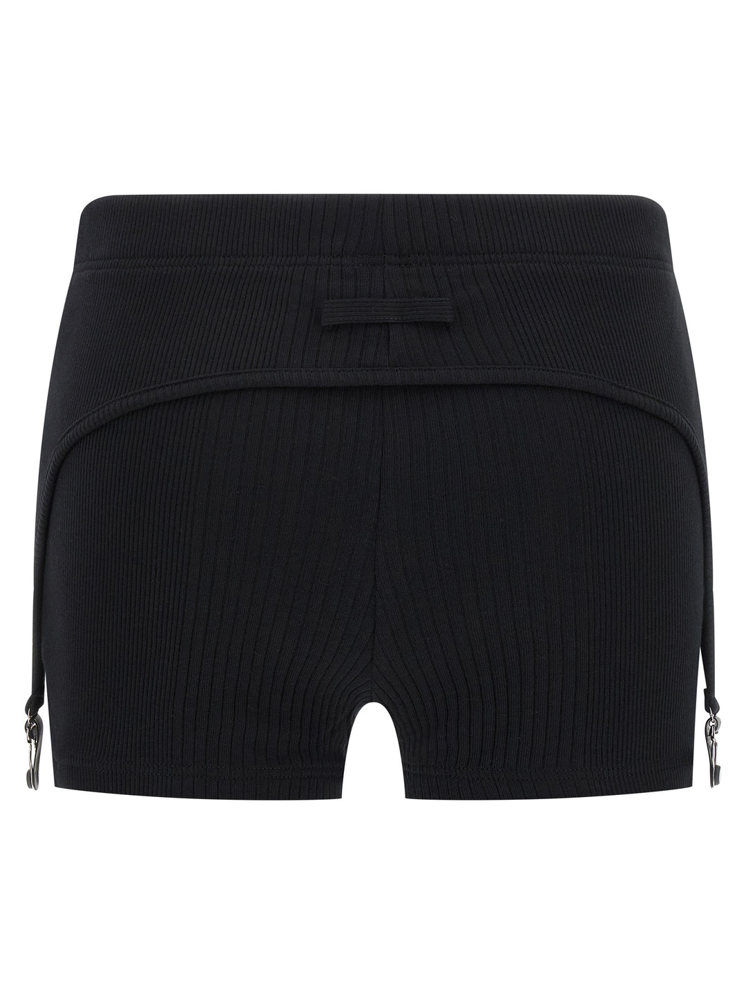 Jean Paul Gaultier The Black Garter Bermuda and Short - Black | 733d8f00ec97c412612642d981f8ccc618acf4d5